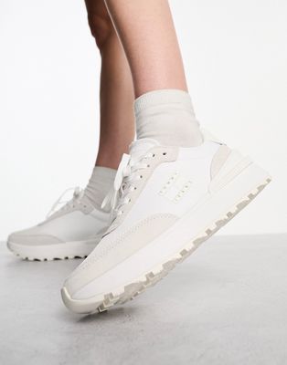 Tommy Jeans tech running sneakers in white