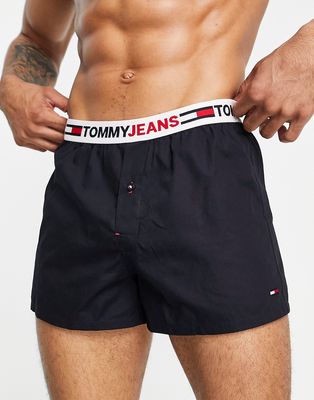 Tommy Jeans woven boxers in navy