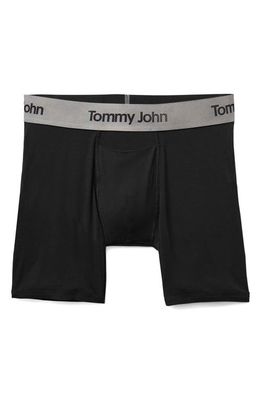 Tommy John 2-Pack Second Skin 6-Inch Boxer Briefs in Black/Black