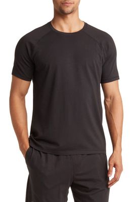 Tommy John Pajama T-Shirt & Shorts in Black