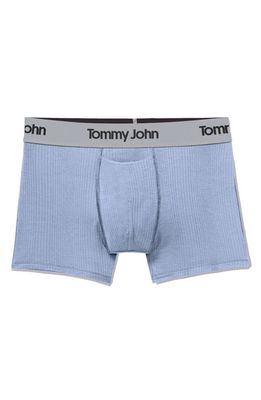 Tommy John Second Skin Luxe Rib Trunks in Country Blue