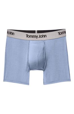 Tommy John Second Skin Luxe Rub 6-Inch Boxer Briefs in Country Blue