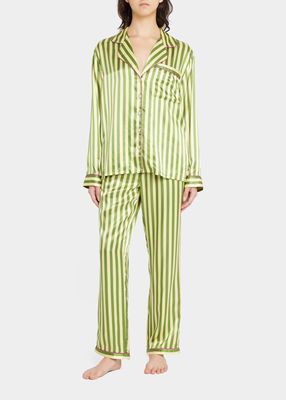 Tommy Striped Unisex Pajama Set