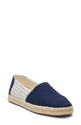 TOMS Alpargata Rope Espadrille 2.0 Shoe in Navy 