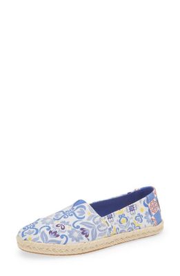 TOMS Alpargata Rope Espadrille in Blue