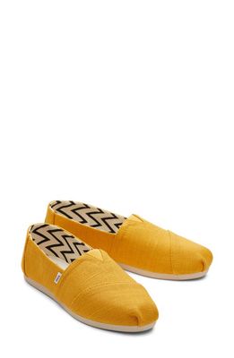 TOMS Alpargata Slip-On in Yellow Sneaker