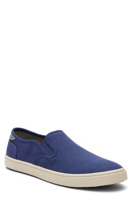 TOMS Baja Slip-On Sneaker in Medium Blue