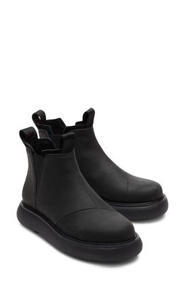 TOMS Chelsea Platform Boot in Black