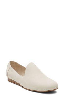 TOMS Darcy Leather Flat in Natural