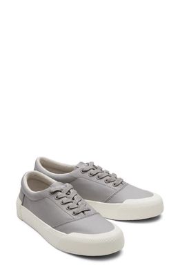 TOMS Fenix Canvas Lace-Up Sneaker in Grey