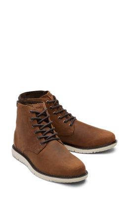 TOMS Hillside Lace-Up Boot in Brown