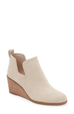 TOMS Kallie Wedge Bootie in Natural Natural
