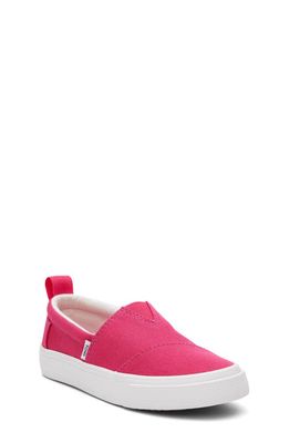 TOMS Kids' Fenix Slip-On Sneaker in Dark Pink