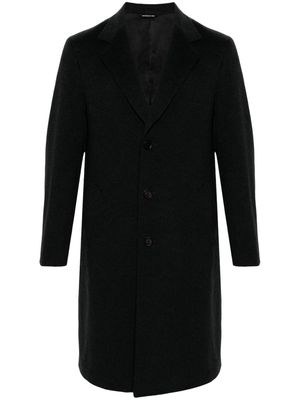 Tonello notched-lapel single-breasted coat - Grey