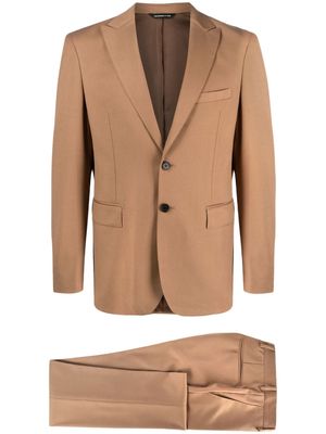Tonello single-breasted suit - Brown