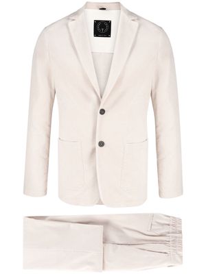 Tonello tailored single-breasted suit - Neutrals
