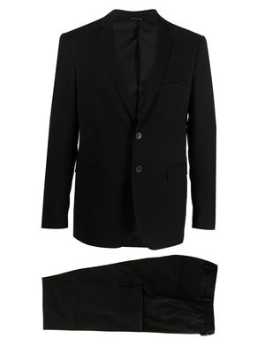 Tonello two-piece single-breasted suit - Black