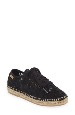 Toni Pons Far Espadrille Sneaker in Negre/Black