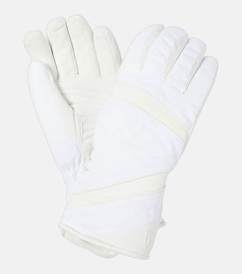 Toni Sailer Alek leather-trimmed ski gloves
