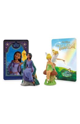 tonies Disney® Wish's Asha Tonie & Peter Pan's Tinkerbell Tonie Audio Character Bundle in Purple/green 