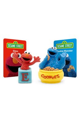 tonies Sesame Street Elmo & Cookie Monster Tonie Audio Character Bundle