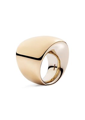 Tonneau 18K Rose Gold Ring