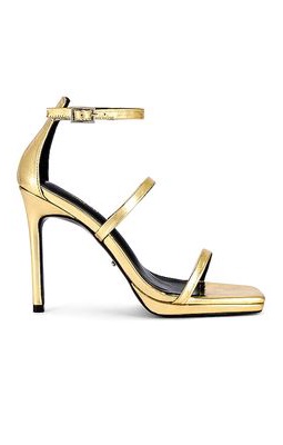 Tony Bianco Forza Sandal in Metallic Gold