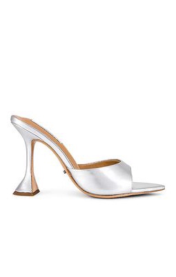 Tony Bianco Marcel Mule in Metallic Silver