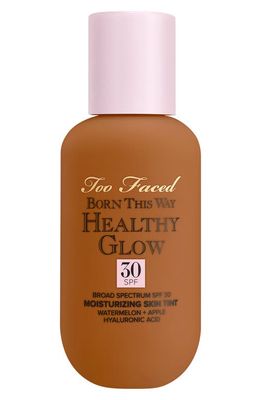 Too Faced Born This Way Healthy Glow SPF 30 Skin Tint Foundation in Maple