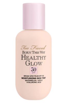 Too Faced Born This Way Healthy Glow SPF 30 Skin Tint Foundation in Snow