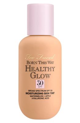 Too Faced Born This Way Healthy Glow SPF 30 Skin Tint Foundation in Warm Nude