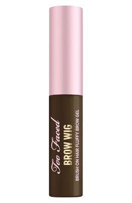 Too Faced Brow Wig Brush On Brow Gel in Espresso