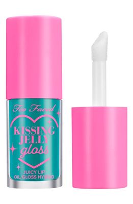 Too Faced Kissing Jelly Lip Oil Gloss in Sweet Cotton Candy