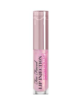 Too Faced Lip Injection Maximum Plump Extra Strength Lip Plumper Travel Size-Clear