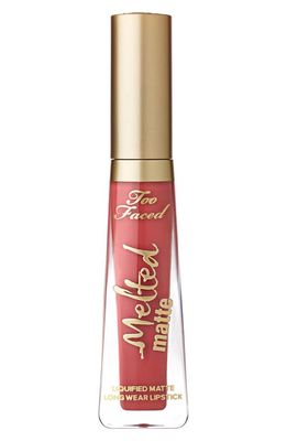Too Faced Melted Matte Liquid Lipstick in Strawberry Hill