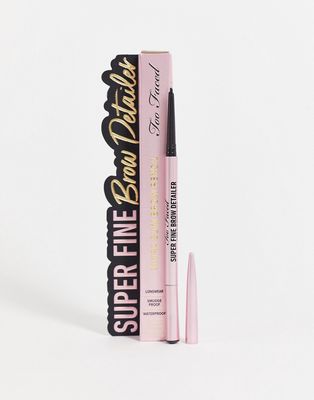 Too Faced Superfine Brow Detailer Ultra Slim Brow Pencil-Brown