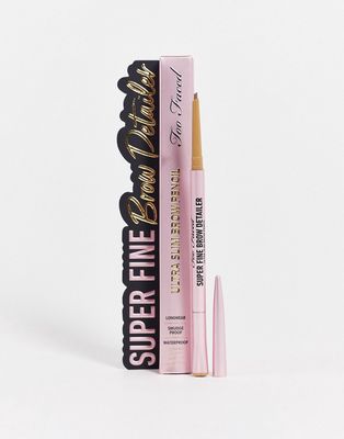 Too Faced Superfine Brow Detailer Ultra Slim Brow Pencil-Red