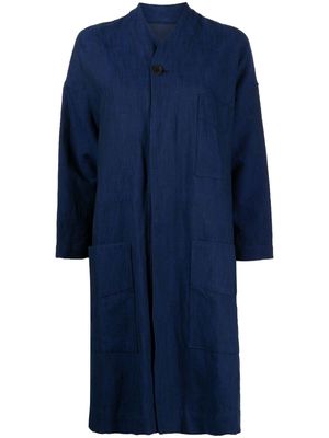 Toogood The Docker twill-weave coat - Blue