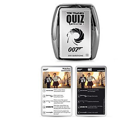 Top Trumps USA James Bond Quiz Card Game