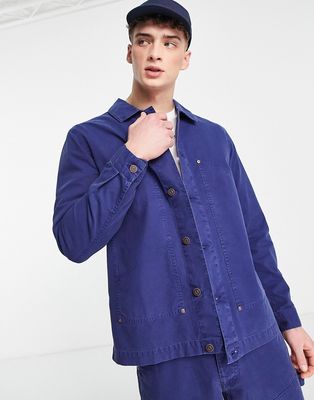 Topman chore jacket in blue - part of a set-Yellow