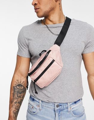 Topman crossbody bag in pink