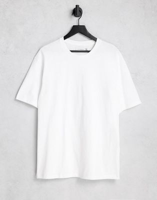 Topman oversized t-shirt in white - WHITE