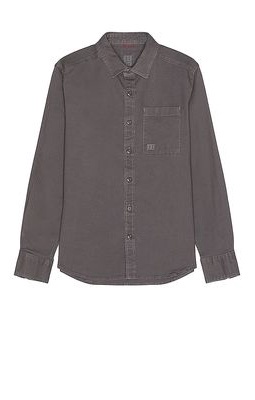 TOPO DESIGNS Dirt Shirt in Charcoal