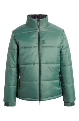 Topo Designs Mountain Water Resistant Puffer Jacket in Forest