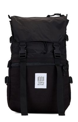 TOPO DESIGNS Rover Pack Classic Bag in Black.