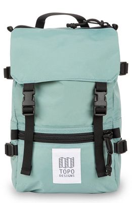 Topo Designs Rover Water Resistant Mini Backpack in Sage/Sage