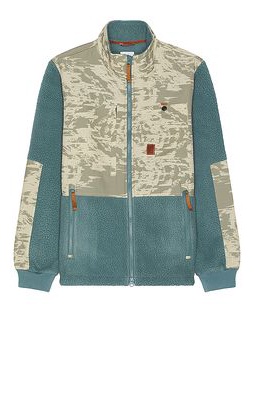 TOPO DESIGNS Subalpine Fleece Sweater in Sage