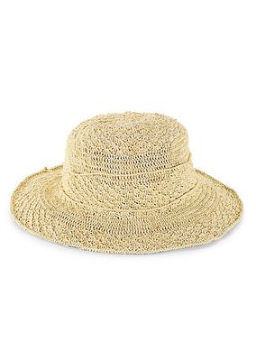 Toquilla Straw Long-Brim Dumont Hat