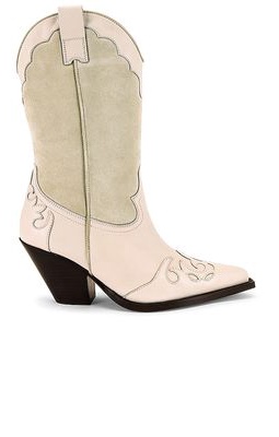 TORAL Sand Cowboy Boots in Nude