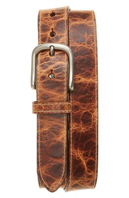 Torino Italian Leather Belt in Cognac